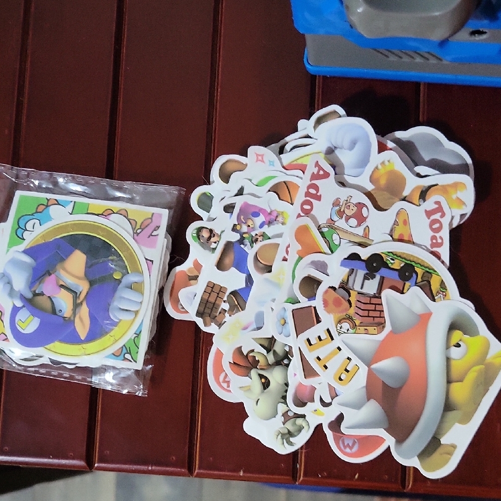 Nintendo Character Sticker Set - Multicolor